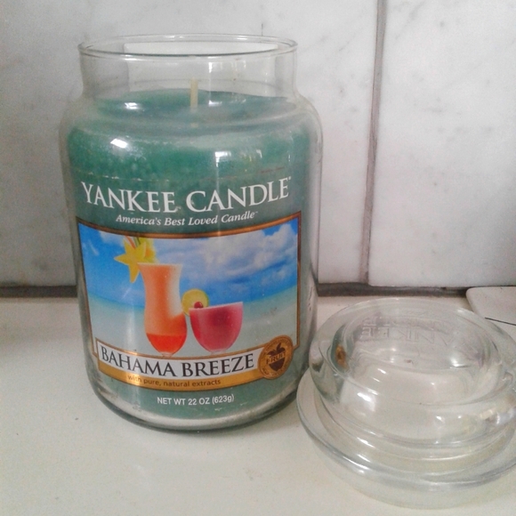 Yankee Candle Accents Yankee Candle Bahama Breeze Candle Poshmark